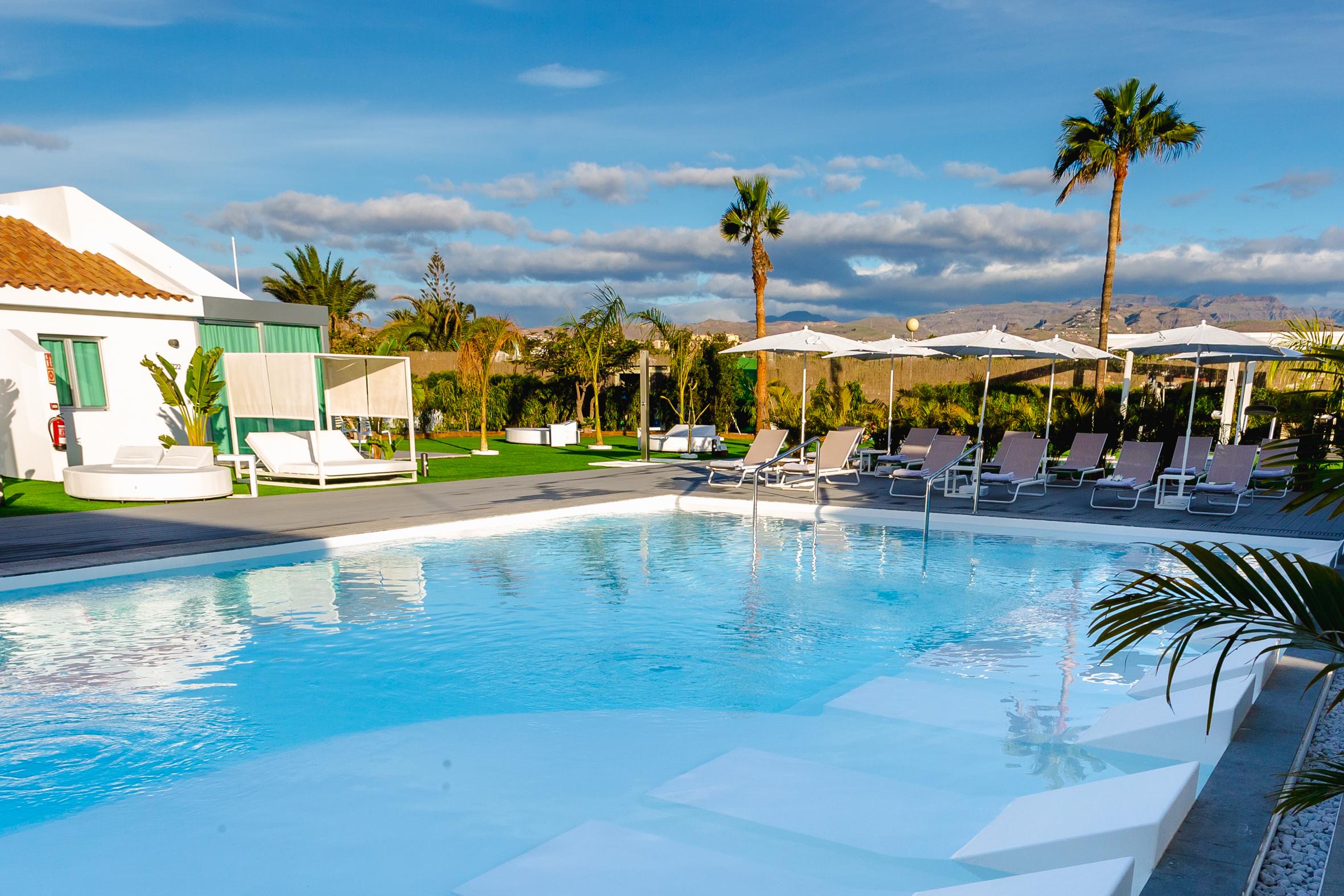 Seven Hotel & Wellness - Gay Men Only Maspalomas  Eksteriør billede